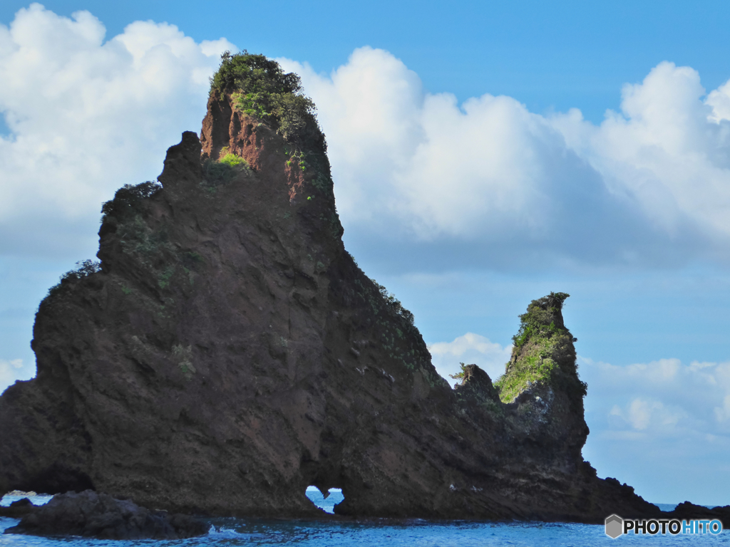 隠岐の島の旅フォト  ハート岩
