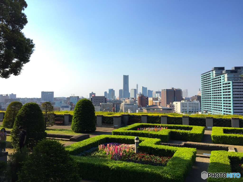 晴天の横浜