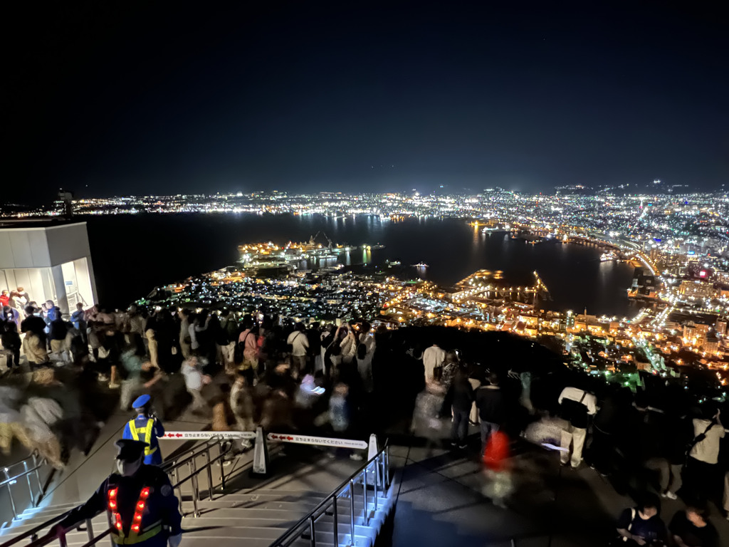 函館山山頂より