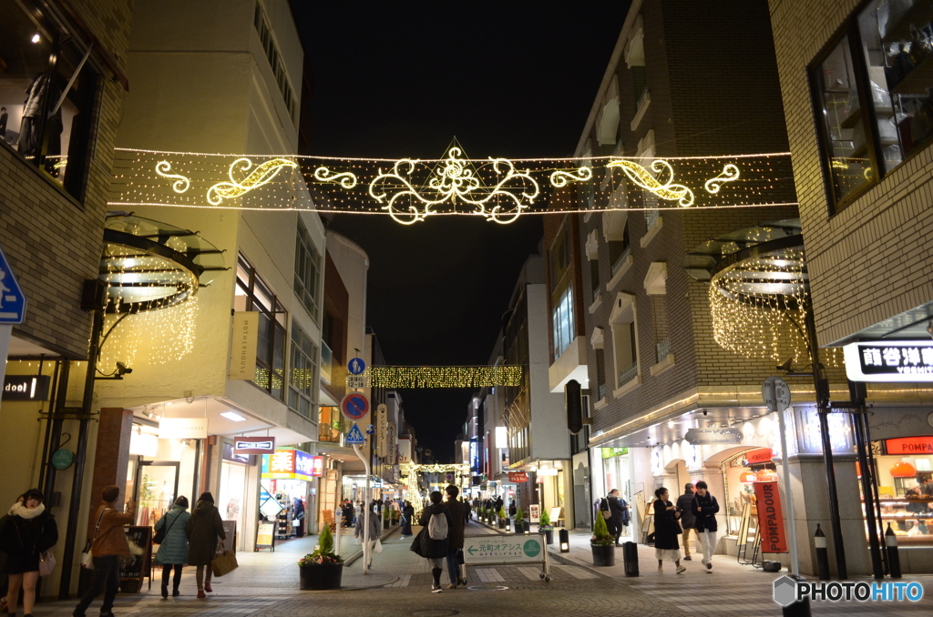 元町商店街の風景