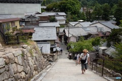 厳島の町並み