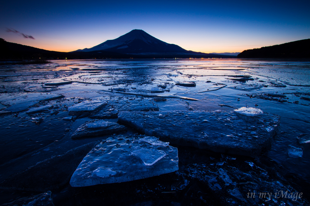 Twilight Ice Lake