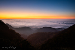 鳥居峠の夜明け