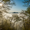 山峡からの雲海