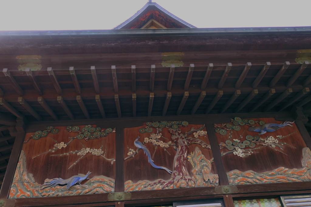 秩父神社の彫 刻①