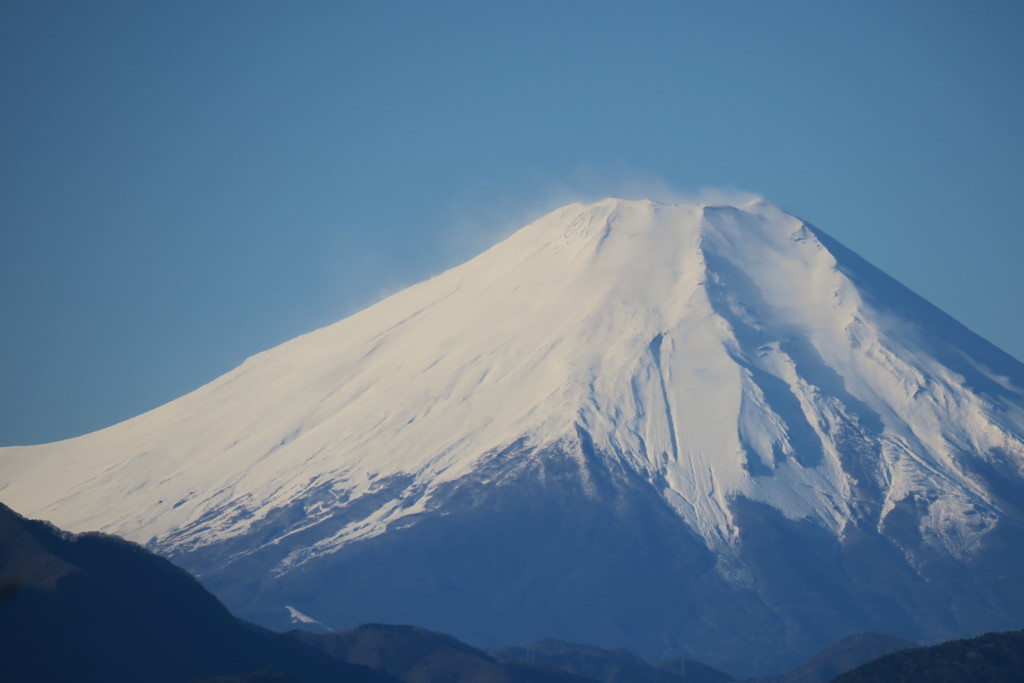 高尾山からの富士山