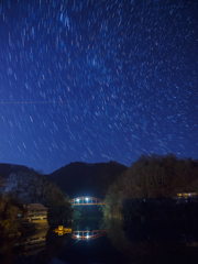 神龍湖の星空