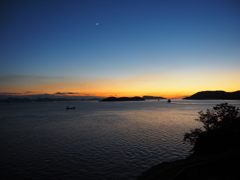 瀬戸の夕焼け