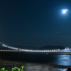 瀬戸大橋と月