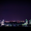 INPEX南長岡ガス田 と 長岡の夜景
