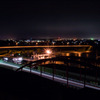山本山信濃川発電所からの夜景