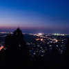 妙見神社からの長岡夜景。