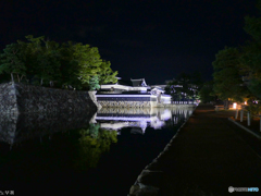 松本城の夜景_2