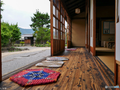庭でも眺めながら...