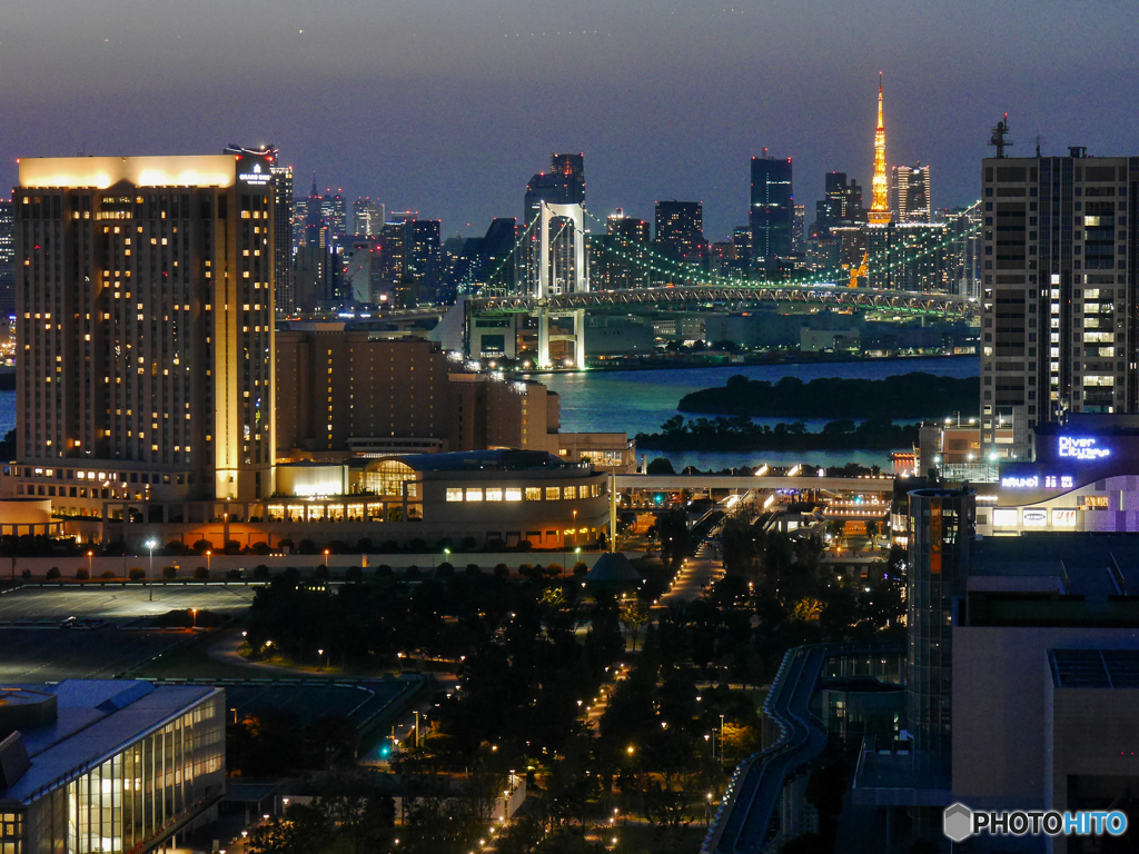 レインボーブリッジ＆東京タワー