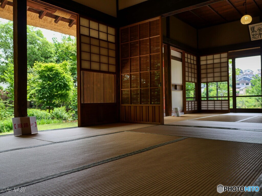 花木園の静かなひと時