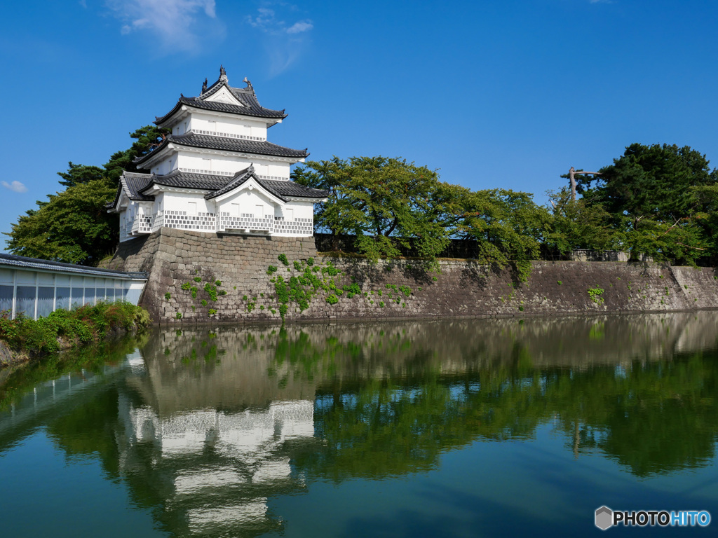 人生初新潟 新発田城