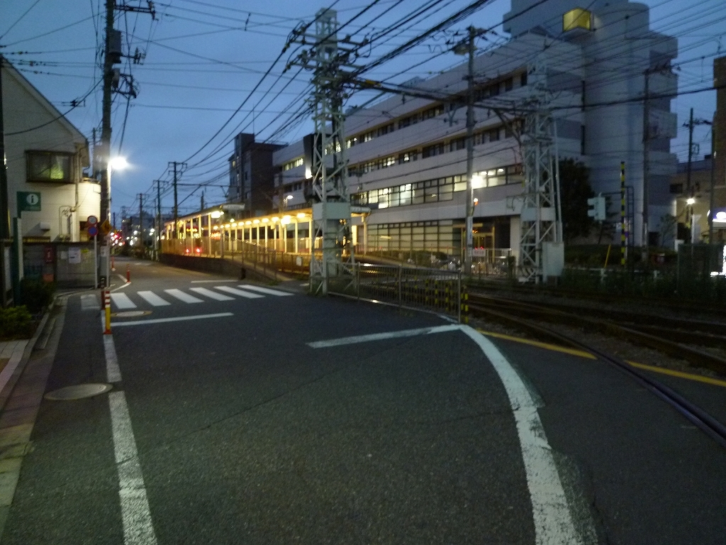 都電荒川線　荒川車庫前駅