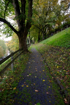 ベルン旧市街の散歩道