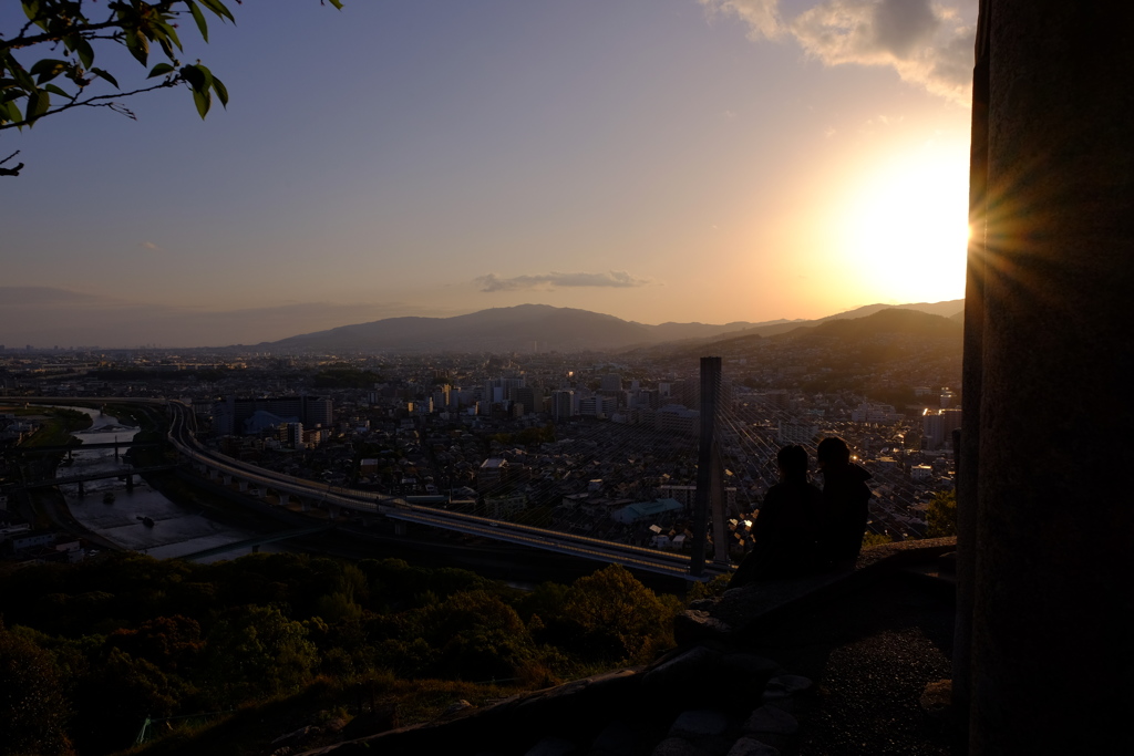 僕の故郷 夕景