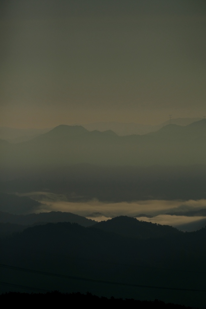 雲海の朝