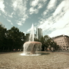 Alte Oper前の噴水