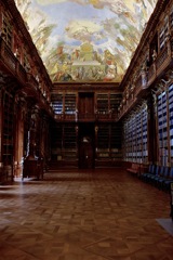 ストラホフ修道院 図書館