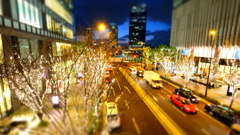 ミニチュアのグランフロント大阪