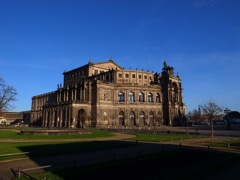 Dresdenの城