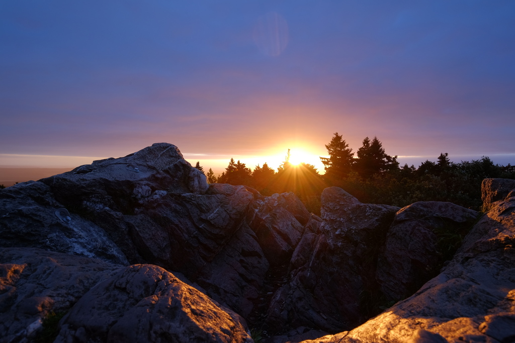 Feldberg山頂の日の出
