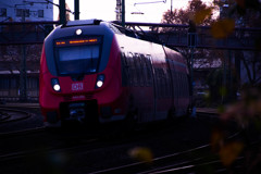 赤い列車