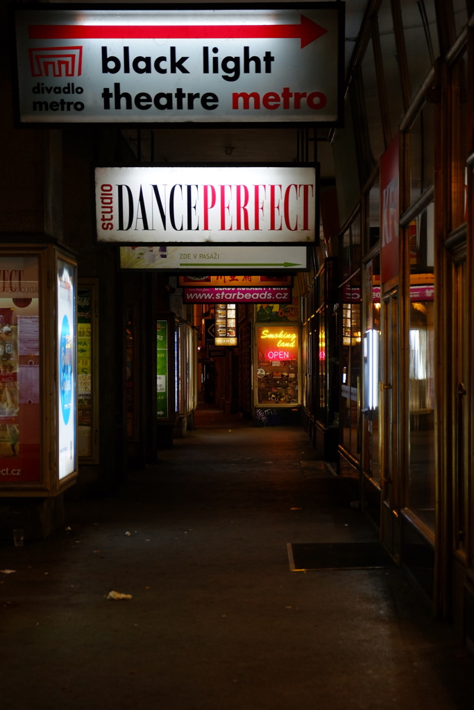 プラハの小路