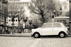 街角のミニカー