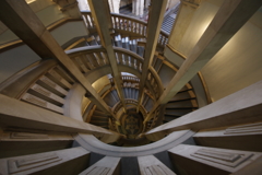 ハノーファー市庁舎の螺旋階段