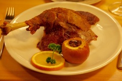 鳥を食す