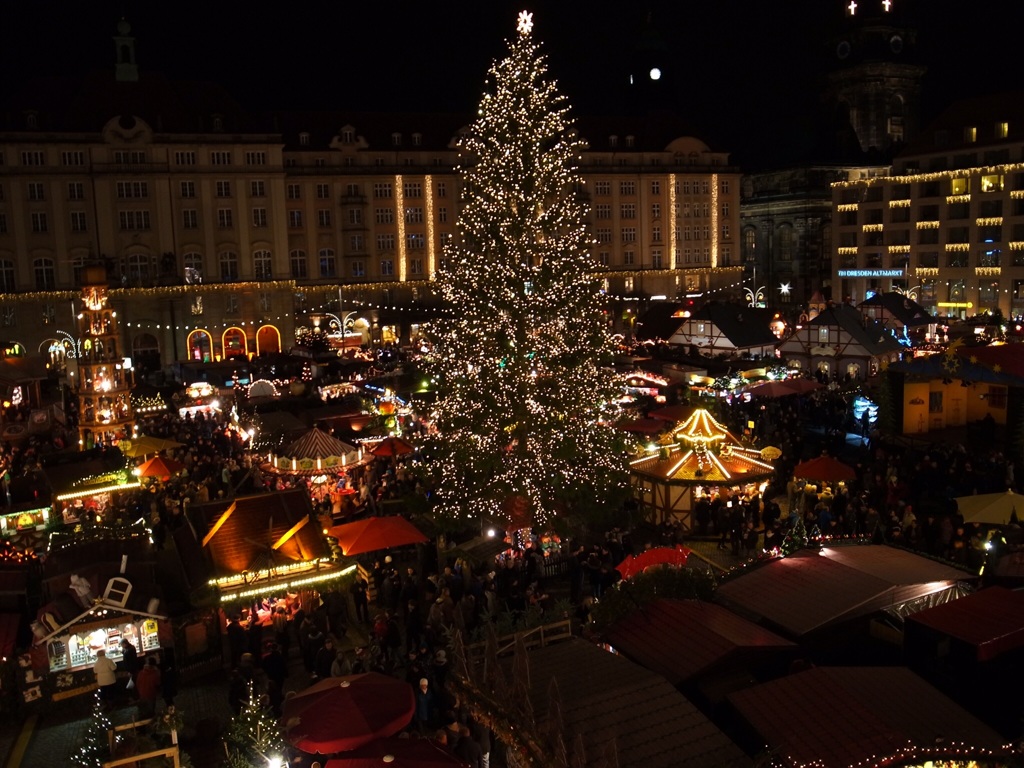 ドレスデンのクリスマスマーケット