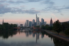 朝霞む Frankfurt am Main