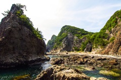 和歌山県 那智勝浦町 お蛇浦の景色