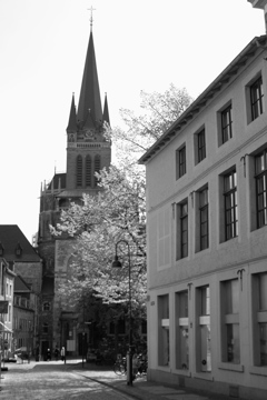 アーヘン大聖堂と街