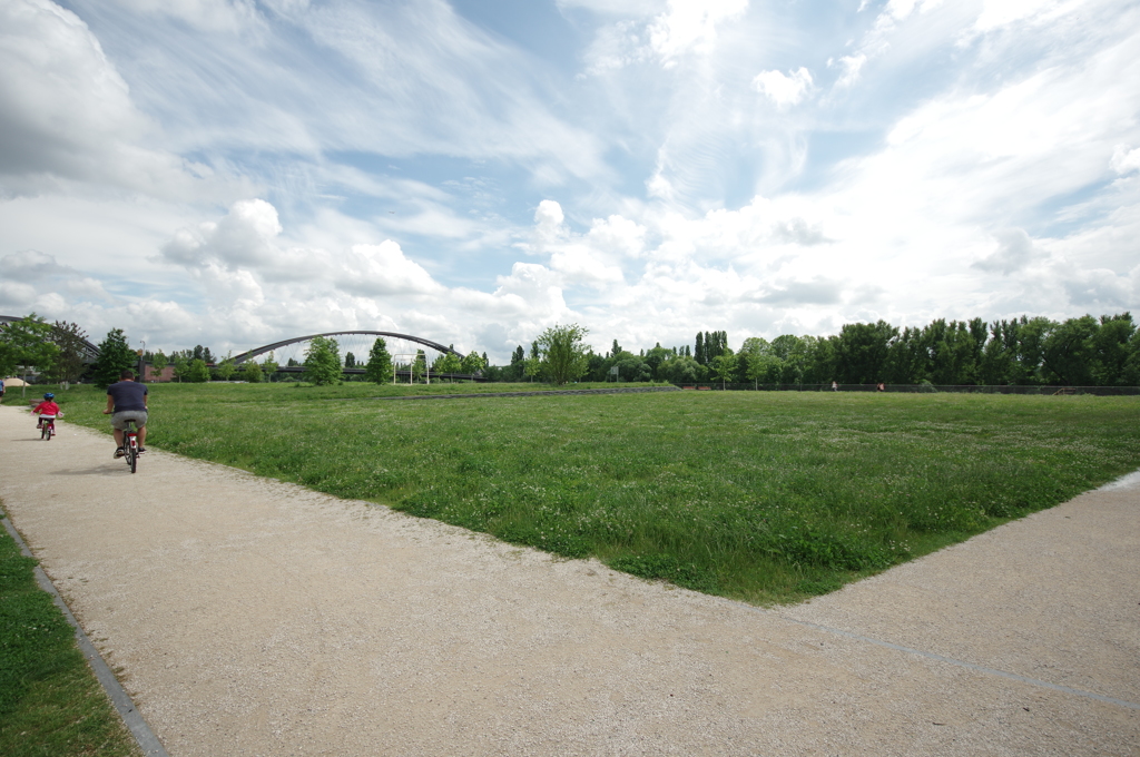 フランクフルト マイン川沿いの公園