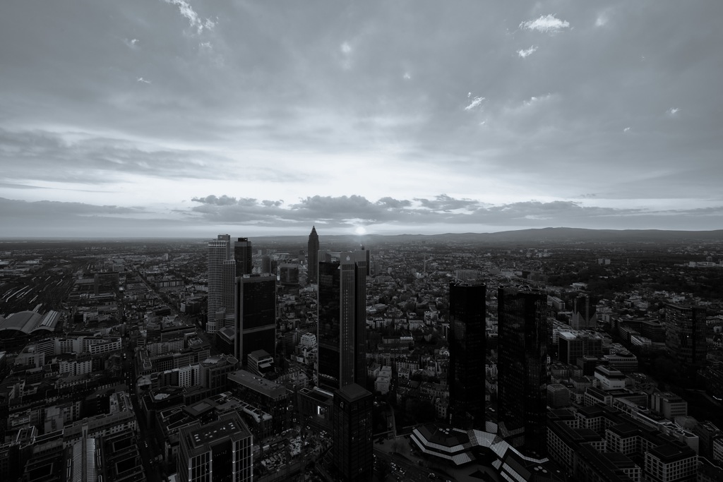 Frankfurt cityscape 