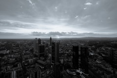 Frankfurt cityscape 