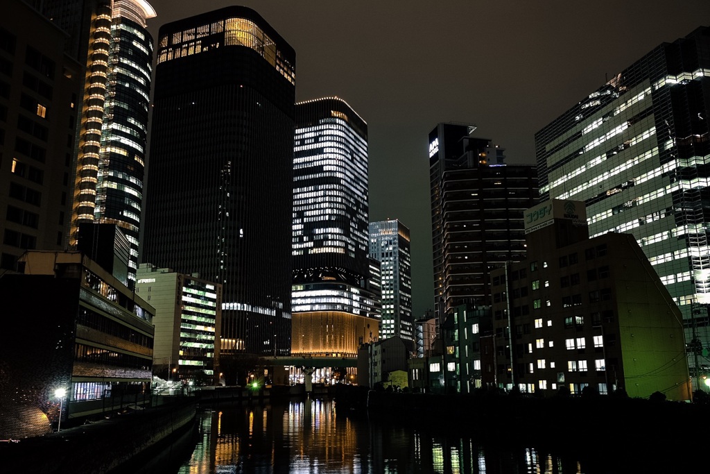 大阪の夜