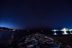 那智の浜　星の降る夜