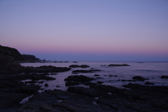 田原海岸の夕景