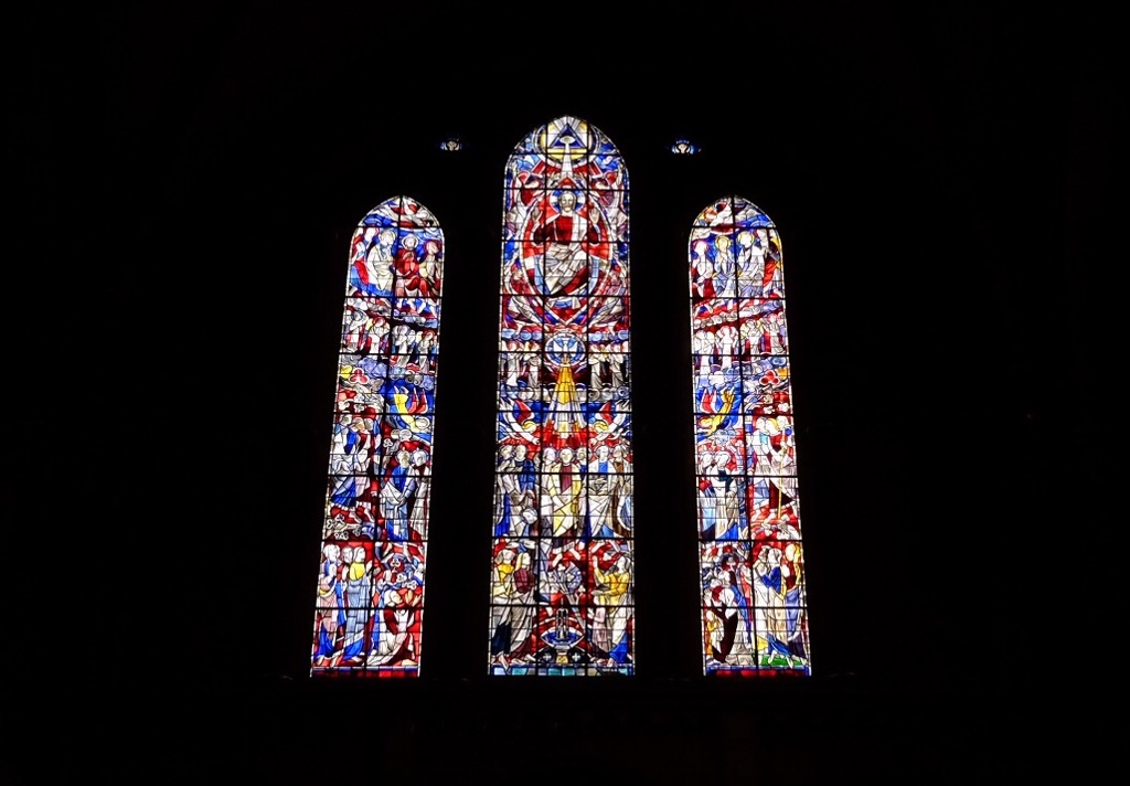 聖ペトリ大聖堂のステンドグラス