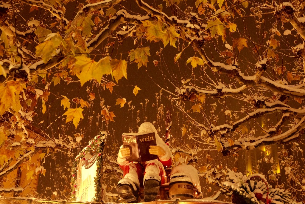 雪の日の夜に