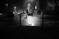雨の帰り道
