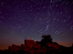 星が渦巻く夜
