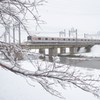 通勤ラッシュと大雪注意報